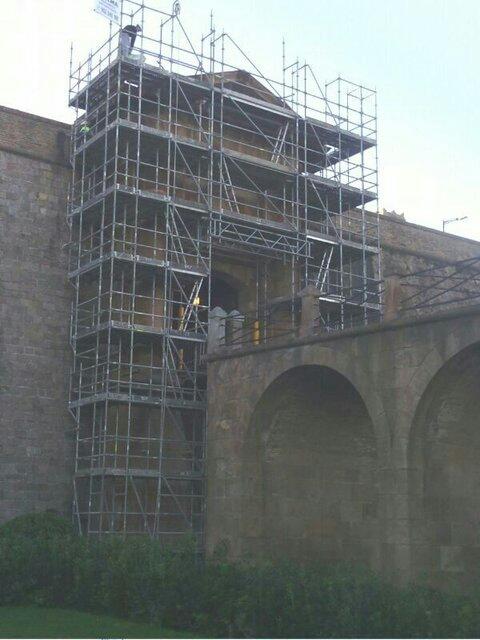 Rehabilitación del castillo de Montjuic